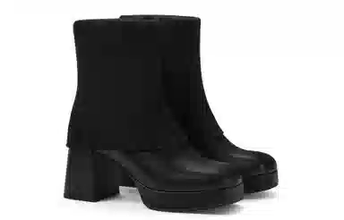 CHARLES&KEITH Detachable Sock Boot