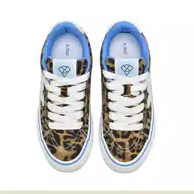 Z.SUO Classic Leopard Low Sneakers