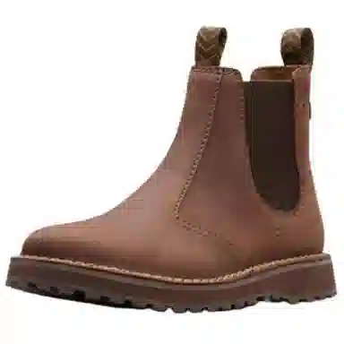 Clarks Chelsea Boots Brown