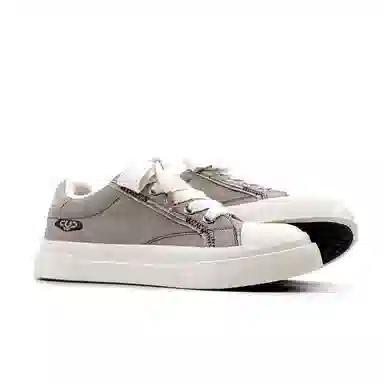 Mengsai Canvas Low-Top Grey
