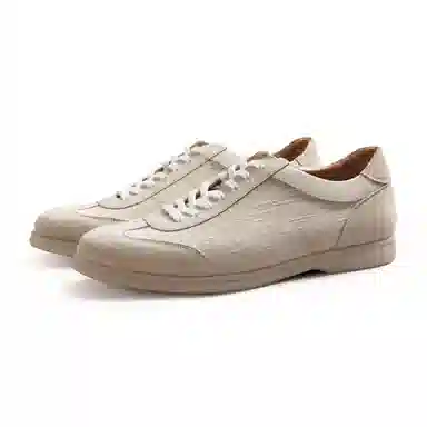 THOM WILLS Casual Sneakers Oatmeal Grey