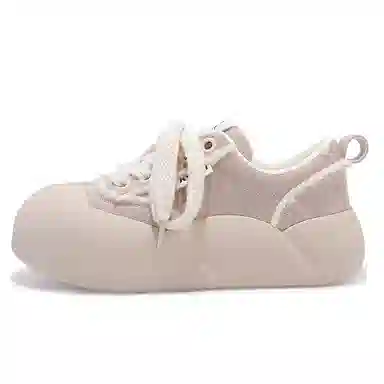 SNXR Vintage Suede Sneakers Beige