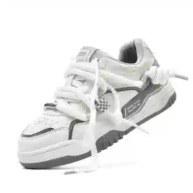 TRUEN Classic Low Sneakers White Grey