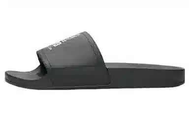 Y-3 Rubber Slide Sandal Black