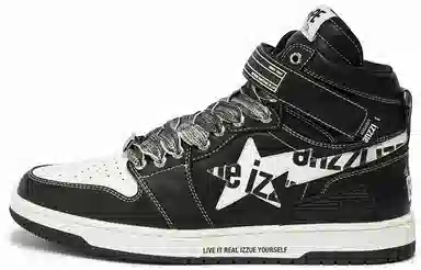 IZZUE x A BATHING APE STA Mid Black White