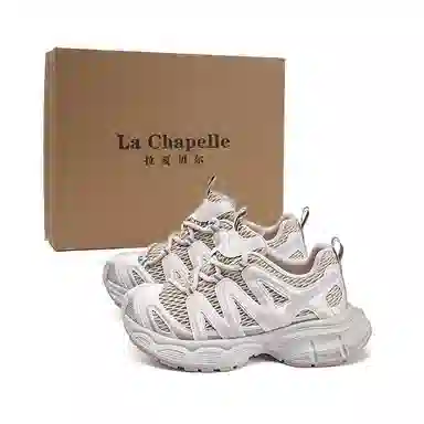 La Chapelle Cherry Blossom Low Dad Sneakers Pink