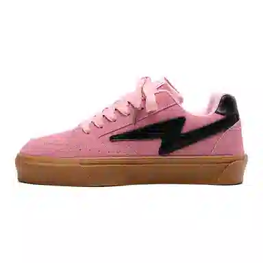 OAOQ Suede Low Top Sneakers Dusty Pink