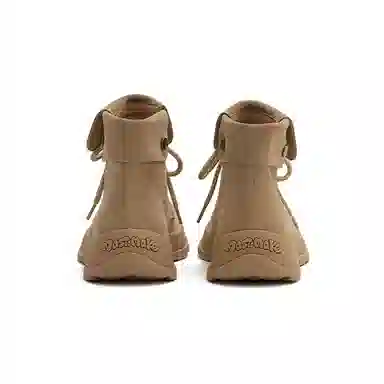 MASOOMAKE Cute Design Series Suede Martin Boots Women