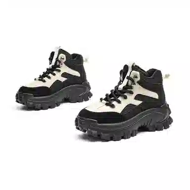 EBLAN Snow Boots Black Grey