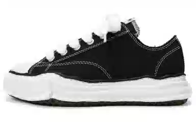 MIHARA YASUHIRO Og Sole Canvas Low Black