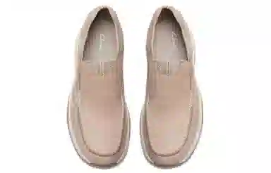 Clarks Loafers Light Grey