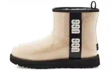 UGG Classic Clear Mini Black White