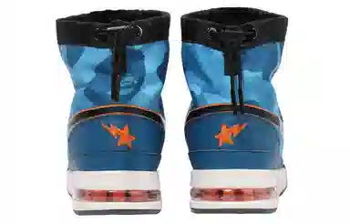 HONEYCOMB x A BATHING APE STA High-Top Blue