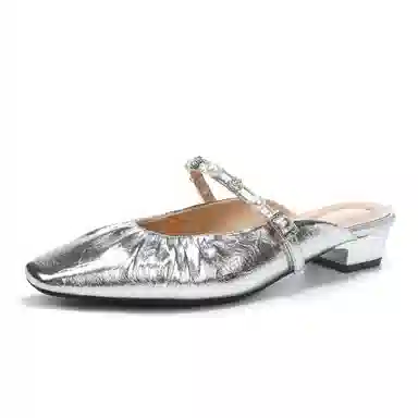TATAYA Vintage Pearl Slippers
