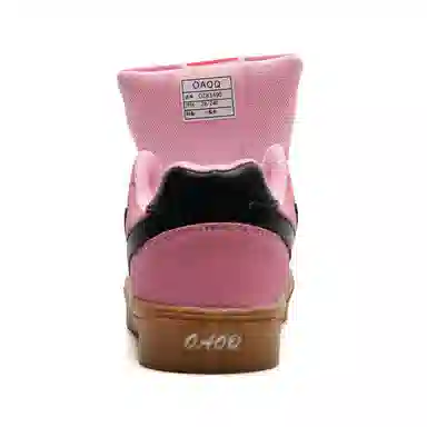 OAOQ Suede Low Top Sneakers Dusty Pink