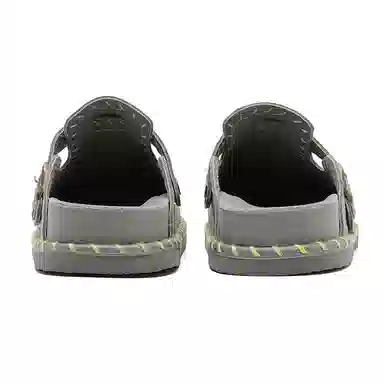 年走索 经典高级感潮流 橡胶底 防滑包头拖鞋 男女同款
