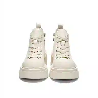 CHERYKALLY Thick Sole Ankle Boots 7.5cm