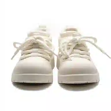 Mule Donkey Snow Boots White