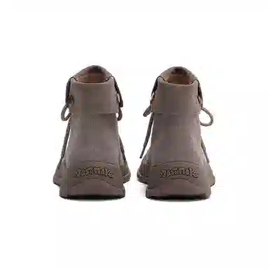 MASOOMAKE Cute Design Series Suede Martin Boots Women