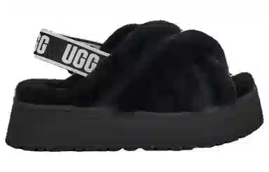 UGG Disco Slides Black