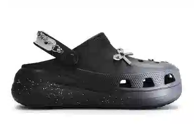Crocs Classic Clog Black Silver