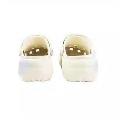 Crocs Classic Platform Clog Bone White