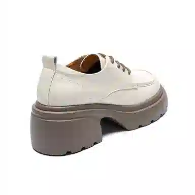 ZHR Thick Sole Leather Casual Shoes