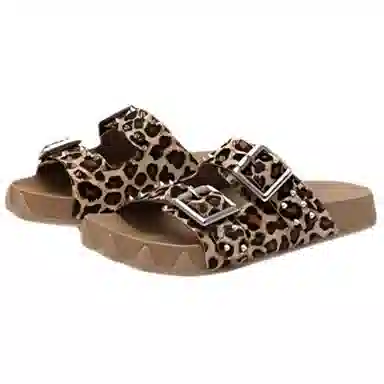 DAPHNE LAB Cat Stud Birkenstock Sandals