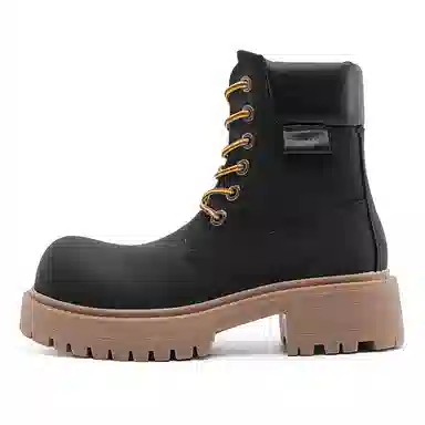 Dounkol Vintage Round Toe Work Boots