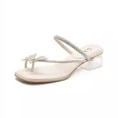 卓诗尼 潮流时尚法式人字拖鞋 女款