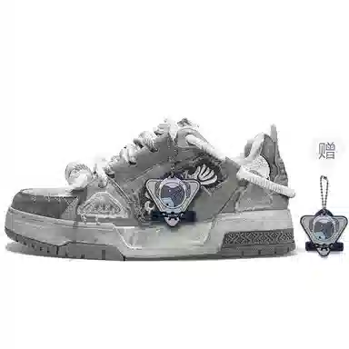 SK.TRIP Burgundy Low Sneakers