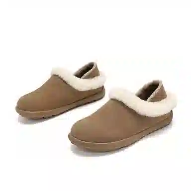 EBLAN Classic Slip-On Ankle Shoes Brown