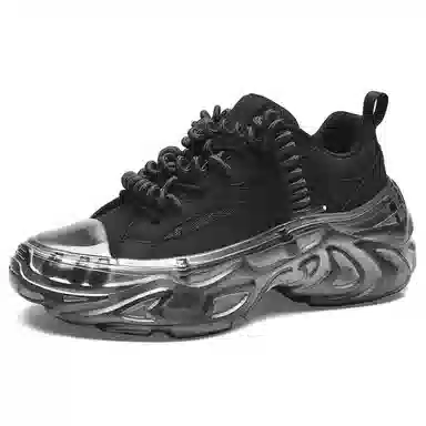 Cabbeen Dad Sneakers Black