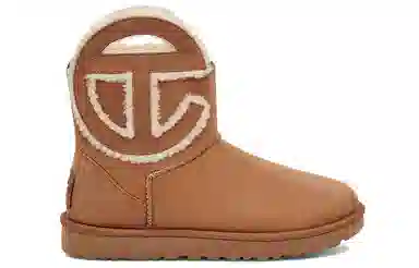 Telfar x UGG Logo Mini Chestnut
