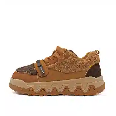 Joy&Mario Low Top Plush Casual Shoes