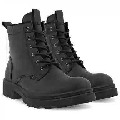 Ecco Black Work Boots