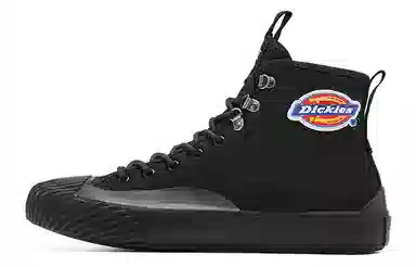 Dickies Classic High Top Canvas Sneakers Black