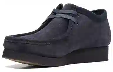 Clarks Wallabee Ink Blue