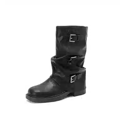 PVAJ Cool Girl Chunky Mid-Calf Boots