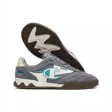 Champion Campus Trainer Iron Meteorite Turquoise