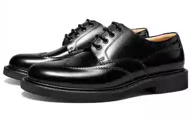 Thom Wills Derby Shoes Black