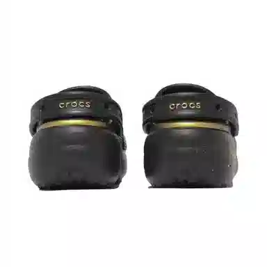 Crocs Classic Platform Clog Black Gold
