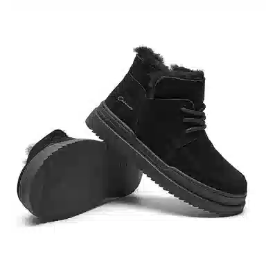 C°BANNER Classic Black Snow Boots