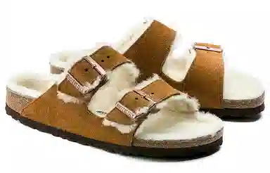 Birkenstock Arizona Shearling Brown