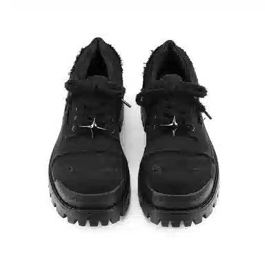 HANQIAORIJI Black Blood Series Derby Shoes