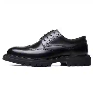 LAORENTOU Business Leather Shoes 3.5cm