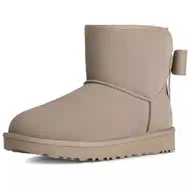 UGG Ultra Mini Bailey Bow Pebble Grey