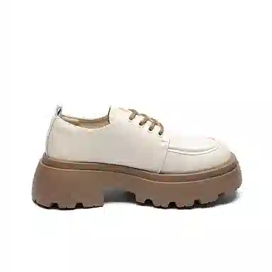 ZHR Thick Sole Leather Casual Shoes