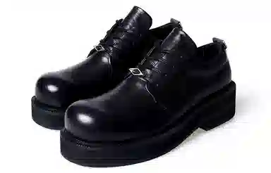 TERRA INCOGNITA Derby Platform Shoes Black