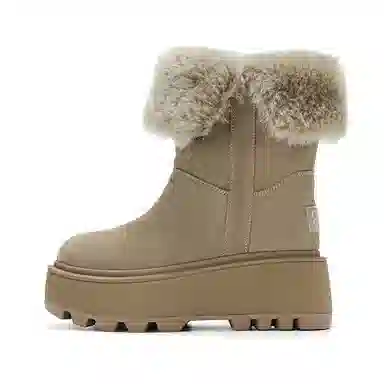 EBLAN Snow Boots Khaki
